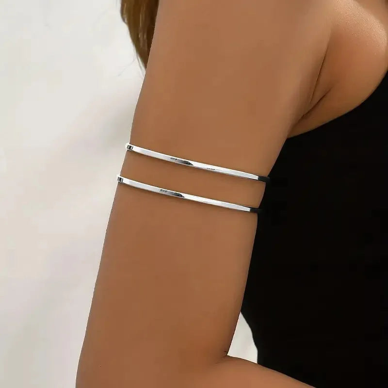 Vintage Minimalist Upper Opening Arm Bracelet