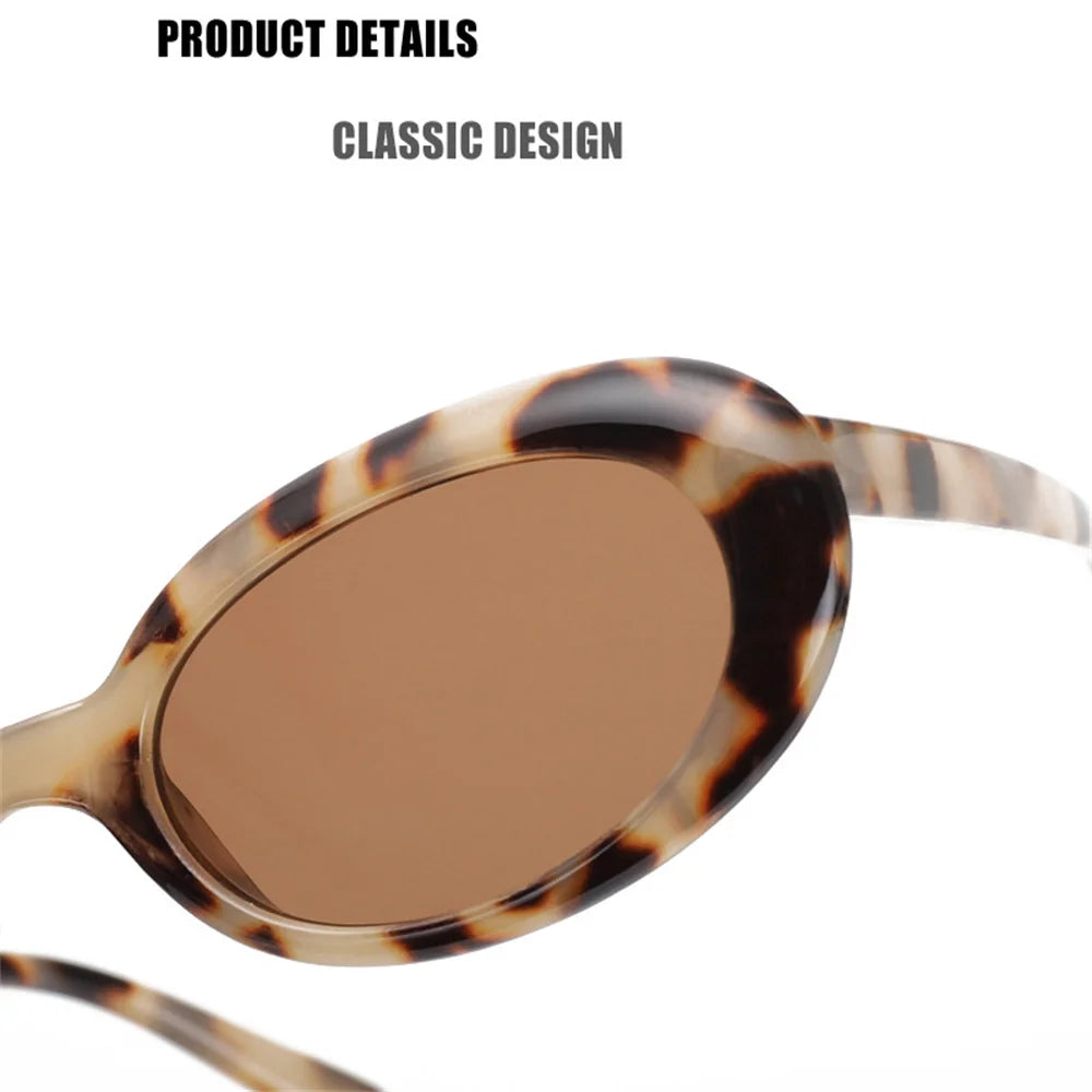 Retro Oval Sunglasses