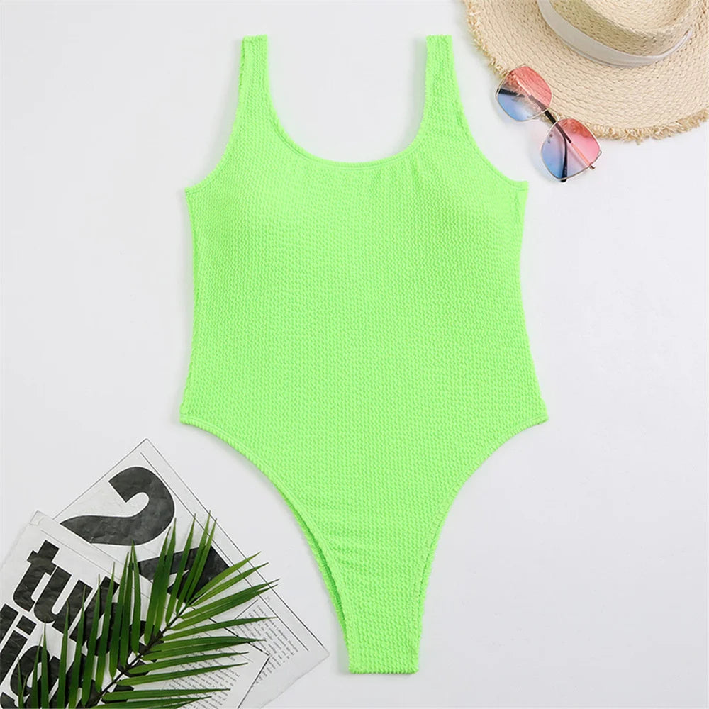 Tropical One Piece Swimwear