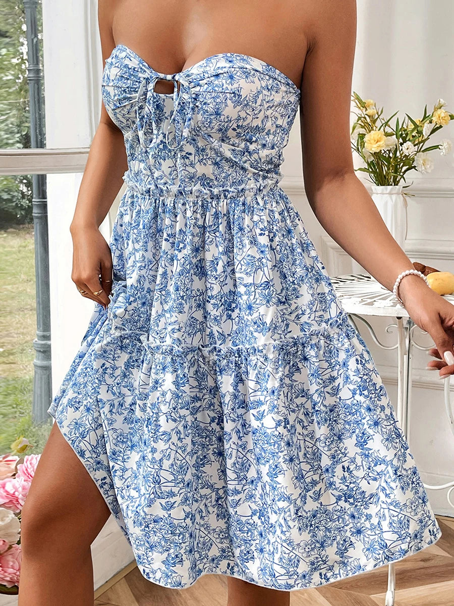 Women Floral Print Dresse