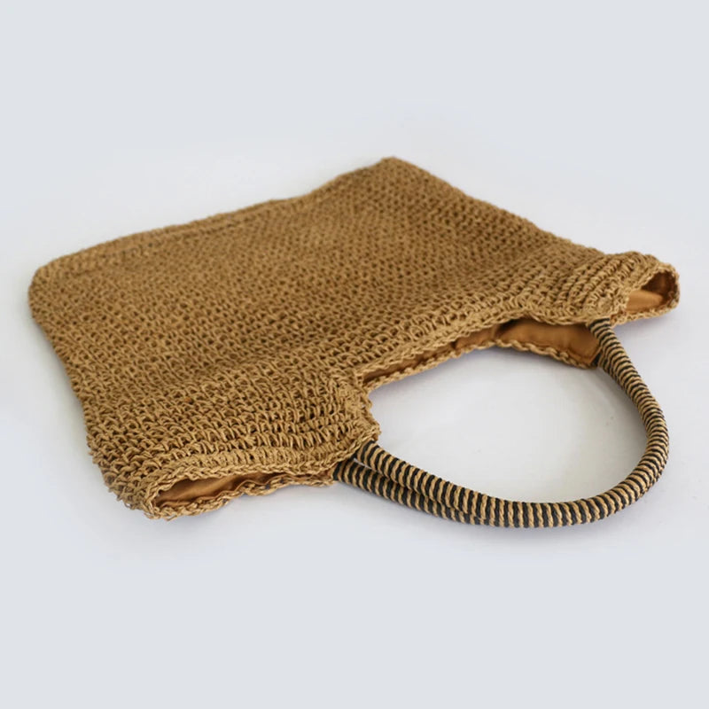 Beach Vintage Handmade Woven Shoulder Bag