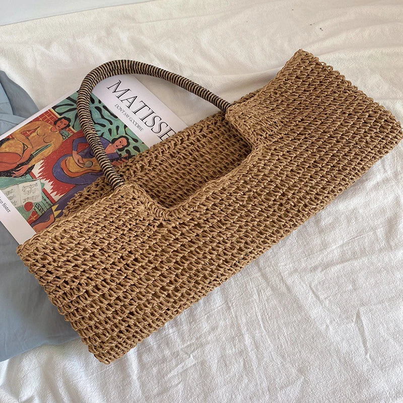 Beach Vintage Handmade Woven Shoulder Bag