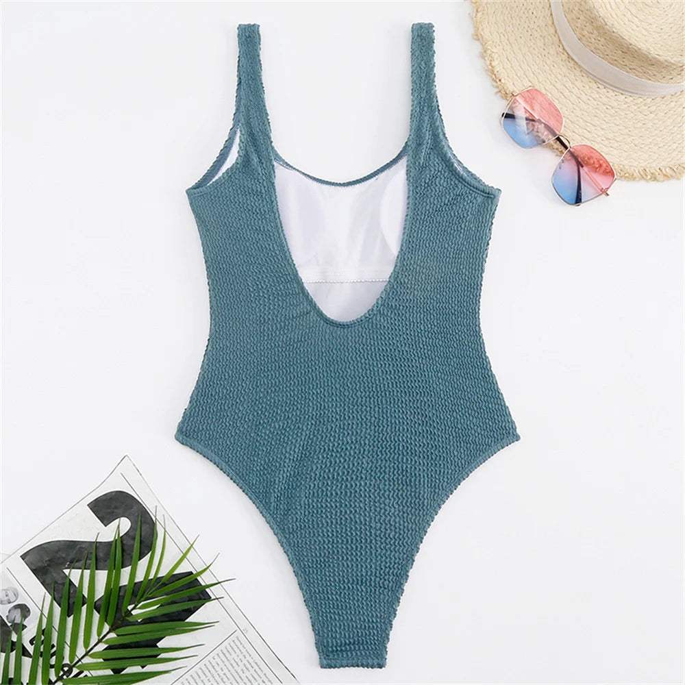 Tropical One Piece Swimwear