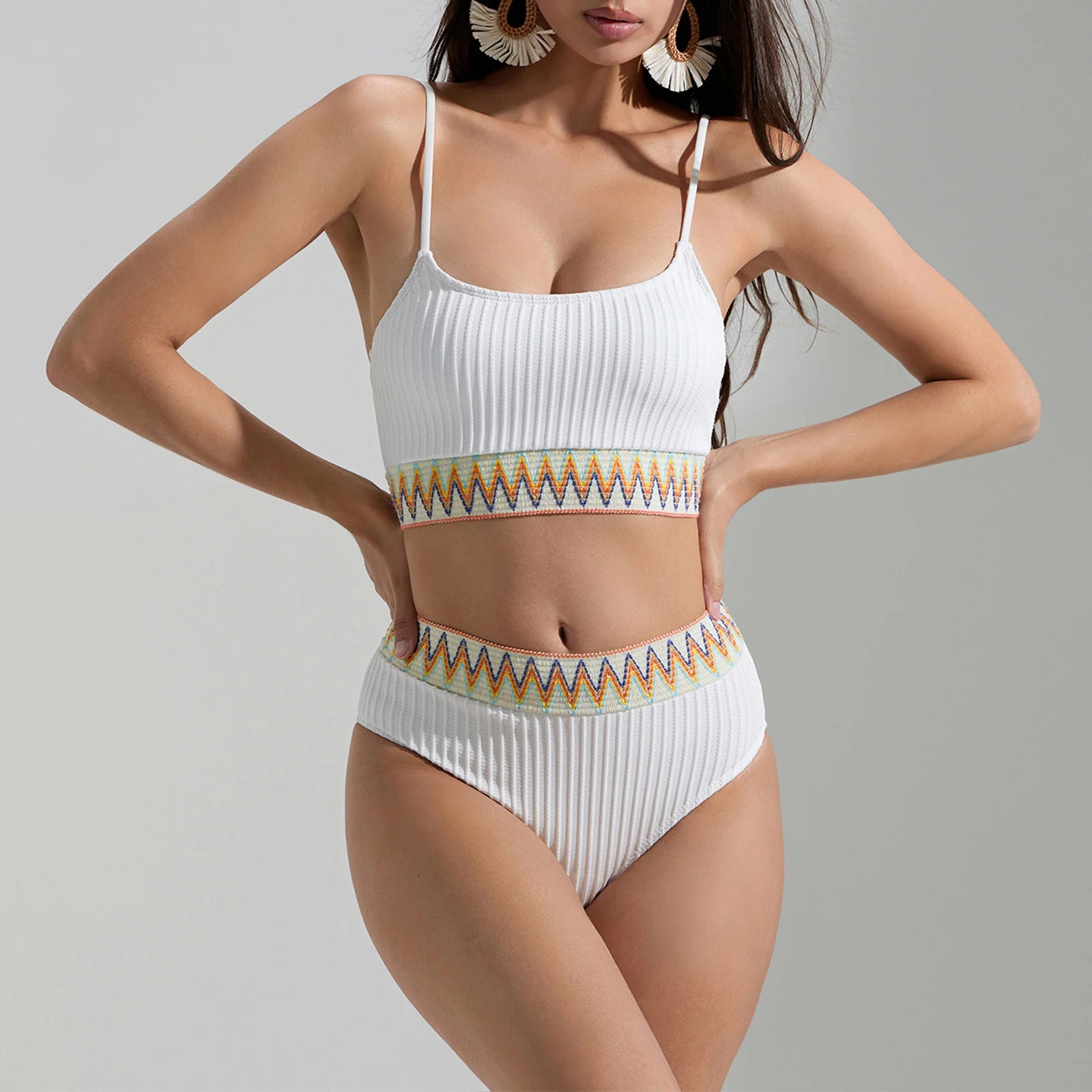 Wave Stripe Bikini