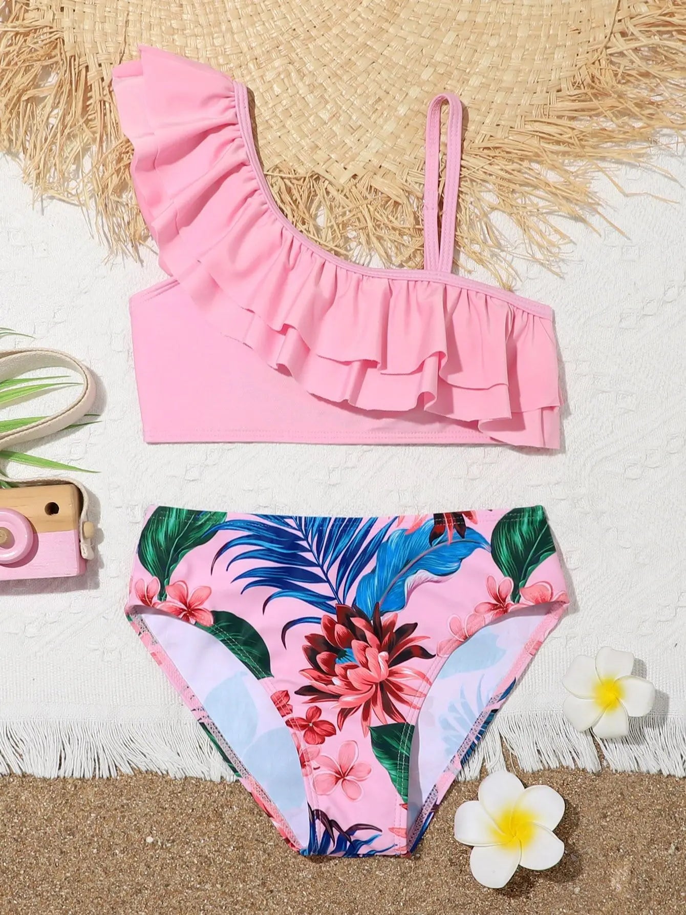 Floral Print High Waist Kids