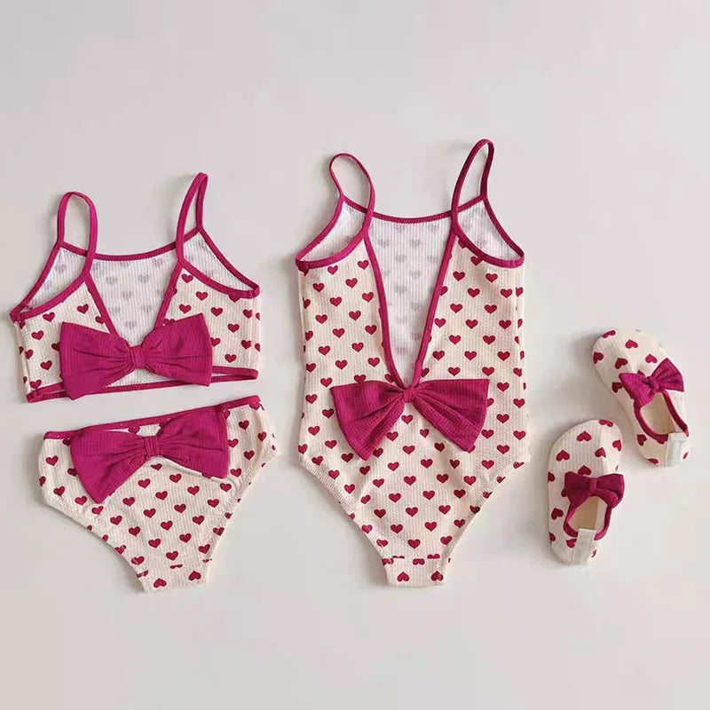 Love Printed Swimsuit